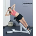 thumbnail image 6 of TOPTENG Roman Chair Back Extension Machine - Lower Back Hyperextension Bench - Adjustable Exercise Equipment for Hamstring and Glute for Home Gym 300 lbs, 6 of 13