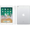 thumbnail image 1 of Refurbished Apple iPad 6th Gen 4G - WiFi + Cellular - 128GB - Silver iPad (2018) 9.7 Inch - Unlocked - Fair Condition, 1 of 7