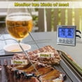 thumbnail image 6 of ThermoPro TP17 Dual Probe Cooking Meat Thermometer Large LCD Backlight Food Grill Thermometer with Timer Mode for Smoker Kitchen Oven BBQ, 6 of 7