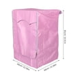 thumbnail image 2 of unbranded Funda Para Lavarropas Y Secarropas Rosa Con Protección Total Y Lavable, 2 of 8