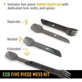 thumbnail image 5 of UCO 350801 Eco Mess Kit, Midnight - 5 Piece, 5 of 10