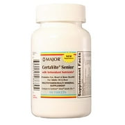 Angle View: 6 Pack CertaVite Senior Multivitamin with Antioxidant Nutrients, 90 Tablets Each