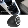 thumbnail image 5 of Perilla de palanca de cambios de 6 velocidades, cabeza de perilla de palanca de cambios de 6 velocidades para automóvil negro de plástico ABS nuevo para Cruze 2008‑2012, 5 of 5