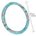 thumbnail image 4 of Cross 14.5 Inch Printing PVC Leather Car Wheel Cover Steering Wheel Cover Auto Accessories, 4 of 6