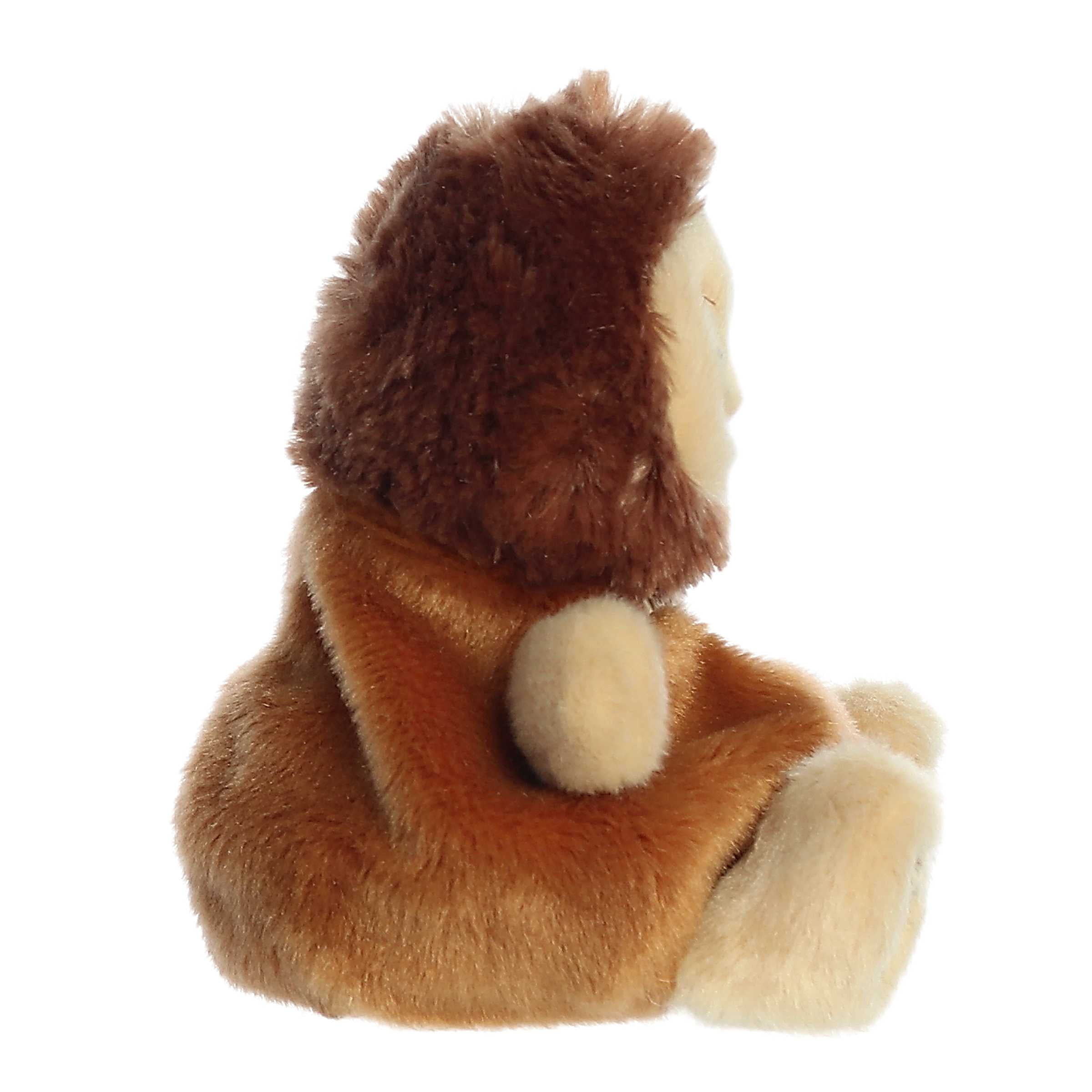 Aurora - Small Brown Palm Pals - 4.5" Brock Big Foot - Adorable Stuffed Animal