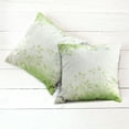 thumbnail image 6 of Ambesonne Green Throw Pillow Cover 2 Pack, Fresh Leaves Botanic Eco, 18", Soft Green, 6 of 7
