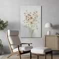thumbnail image 2 of PixonSign Canvas Print Wall Art Vibrant Orange Wildflower Still Life Nature Wilderness Illustrations Modern Art Botanical Floral Farmhouse/Country Relax/Calm/Cozy - 16"x24", 2 of 5