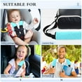 thumbnail image 5 of ALAZA Light Blue Car Seat Belt Adjuster Neck Covers Shoulder Cushions Pads S, 5 of 8