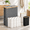 Grey-49L, variant on Beige 49L Slim Toilet Paper Storage Chest with Lid, Holds Up to 20 Regular Rolls