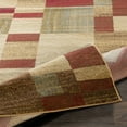 thumbnail image 4 of Livabliss Area Rugs for Living Room, 4x5 Riley Modern Brown Rug, Bedroom Dining Room Home Decor Stain Resistant Carpet (3'11" x 5'3"), 4 of 7