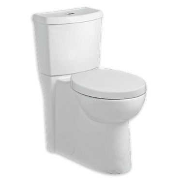 American Standard Studio Concealed Trapway Dual Flush Right Height Elongated Toilet 1.1/1.6 GPF in White