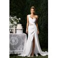 thumbnail image 3 of Vestido bellabarnetten Karmen de encaje sin mangas con un solo hombro, 3 of 8