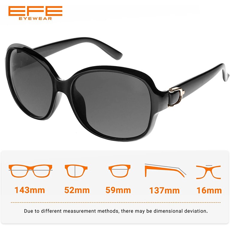 Classic Oversized Polarized Sunglasses for Women Composite  display picture 1
