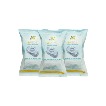 3 FROG @Ease SmartChlor Replacement Cartridges for Swim Spas, up to 75% Less Chlorine*