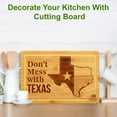 thumbnail image 6 of Royal Craft Wood Bamboo Cutting Board with State Artwork, 6 of 6