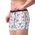 thumbnail image 2 of Honeii Lilies Flowers Men's Underwear Boxer Briefs Pack, ComfortSoft Boxer Brief for Men, Moisture-Wicking Breathable-Large, 2 of 5