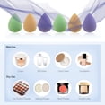 thumbnail image 5 of Apercolorier  Small Mini Beauty Makeup Sponge Blender Under Eyes 6 Pcs,Multicolor,Latex Free., 5 of 6