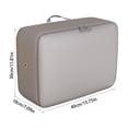 thumbnail image 3 of XWSHYW Almacenamiento de Ropa y Armarios. Bolsa de Almacenamiento de Ropa de Viaje Organizador de Compresión Bolsa Dividida Equipaje de Ropa Portátil Bolsa Organizadora de Ropa, 3 of 6