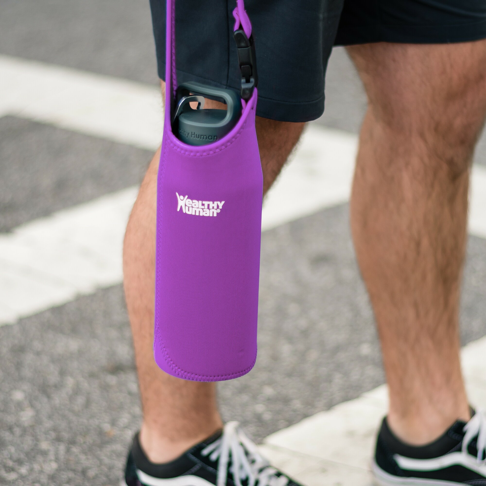 Healthy Human Water Bottle Take Me With U Sling - Small, Purple