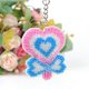 thumbnail image 4 of Llaveros Bordados Con Cuentas Mosaico Kit Llavero Bordado Impresas, 4 of 9