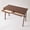 Walnut + 47.24x21.65 Inch, variant on FENGFAN Classic Rectangular Writing Desk 100% Solid Rubber Wood Walnut Finish A-Frame Leg Drawer Ergonomic 39.37x21.65 Inch 1 Pack
