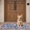 thumbnail image 4 of Pioneer Flower Floral Print Pattern Door Rugs,Washable Non Slip Door Mats Indoor,Decorative Door Mats,Entry Mat Indoor for Entrance,Bedroom,Kitchen,Bathroom,16"x47", 4 of 6
