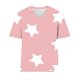 thumbnail image 4 of Camisetas de Verano de las Mujeres de Manga Corta con Cuello en V de Gran Tamaño Camiseta Deportiva Sólida, Base Cómoda Casual, 4 of 4