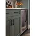 thumbnail image 3 of Amerock Bellamy 18 inch (457mm) Center-to-Center Matte Black Appliance Pull, 3 of 7