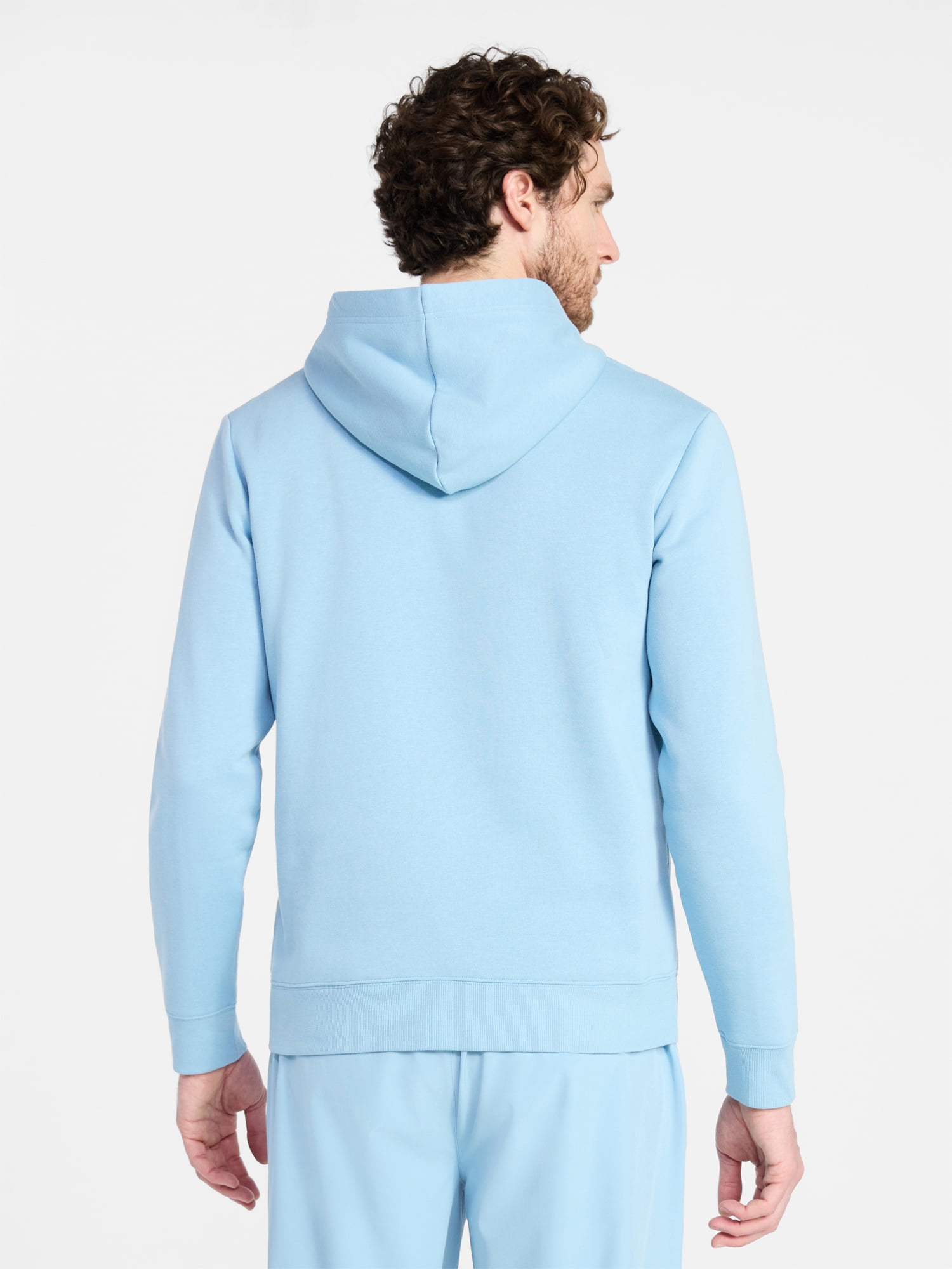 Athletic Works Men's & Big & Tall Men's Fleece Hoodie Sweatshirt, Sizes XS-4XLT