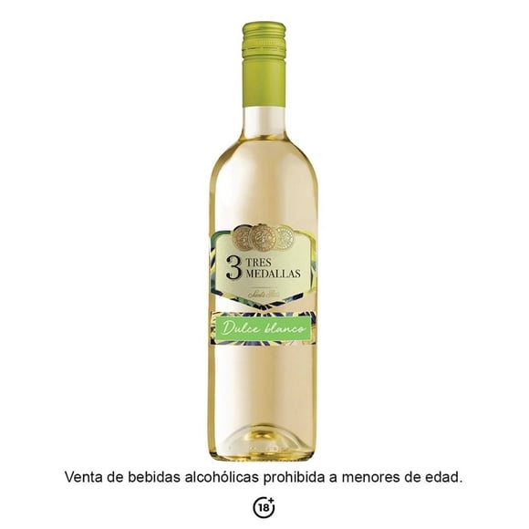 Vino Blanco Santa Rita Tres Medallas Sweet White 750 ml