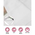 thumbnail image 6 of Green Stripes Abstract Kitchen Dish Towels for Drying Dishes Set of 4, Geometric Spring Flowers Rustic Waffle Weave Microfiber Hand Tea Bathroom Towels Quick Dry & Absorbent Towel 15.7x23.6, 6 of 7