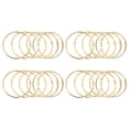 thumbnail image 3 of 24pcs Circular Curtain Hanging Rings Household Metal Circular Curtain Rings, 3 of 8
