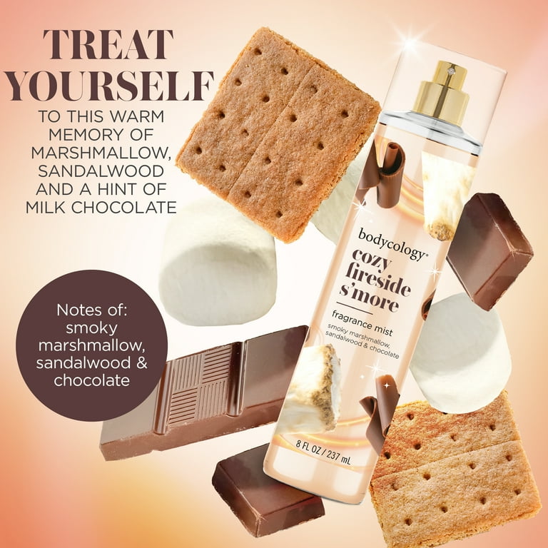 Bodycology Cozy Fireside S'more Mist, 8 fl.oz.