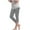 Dark Gray, variant on Kaemgyyd Girls' Capri Leggings Comfortable Full Length Basic Pants Toddler Stretchy Soft Footless Tights 3-14 Years