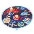 thumbnail image 4 of Juego de diana para dardos redondo para niños con 3 bolas fuertes, diana para dardos grande educativa de dibujos animados, juguetes con tema espacial, 4 of 5