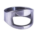 thumbnail image 2 of Sonducket Joyería de anillo Abrebotellas para exteriores Manual Metal Bebida Bebida Tapa Removedor Bartender Restaurante Bar Suministro de apertura Kits de desorden para acampar Blanco Sonducket HW2604-01, 2 of 4