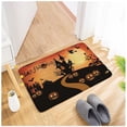 thumbnail image 2 of TIELUTT Halloween Doormat Blanket Welcome Home Front Door Decorations Halloween Throw for Bed Rug 6x9 Area Rug Thick Carpet Rugs Christmas through Blanket Tan Throw Blanket for Couch, 2 of 4