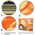 thumbnail image 3 of Designart "Abstracted Energy In Art I" Modern Midcentury Wall Decor, 3 of 5
