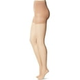 thumbnail image 2 of Berkshire Flat Tummy Silky Sheer Shaping 20 Denier Pantyhose Stockings, Natural Tan, 8216, 2 of 4