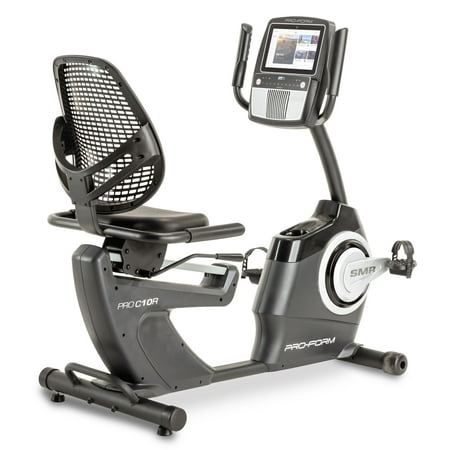 ProForm Pro C10R Recumbent Exercise Bike, 149 lb