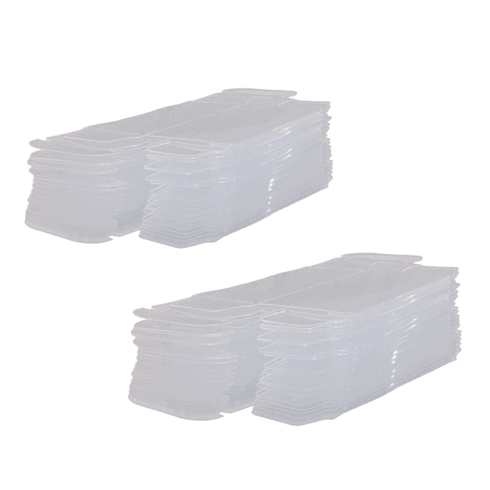 10 Boîtes De Présentation Transparentes Pour Modèles De Voiture 1/64 – PVC Clair – Protection Et Mise En Valeur