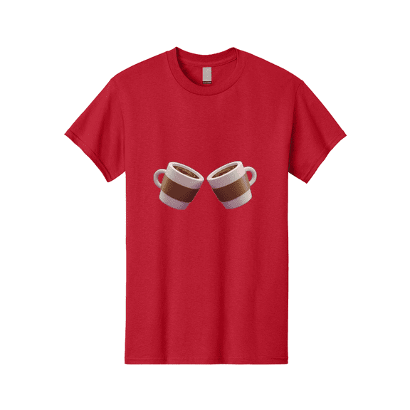 Coffee-Cups-1 Mens Graphic Tee, 100% Cotton, Casual Summer Wear