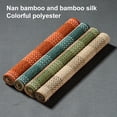 thumbnail image 5 of Eco-Friendly 18" x 12" Bamboo Table Place mats Natural Non-Slip Bamboo Table Decor Placemats for Kitchen Dining Room, 5 of 8