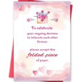 thumbnail image 1 of Tarjeta de aniversario Missonemi divertida para marido, mujer y pareja, 1 of 6