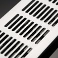 thumbnail image 2 of Alloy Rectangular Air Vent Grille Ventilation Cover for Cabinets Wardrobes, 2 of 6