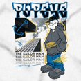 thumbnail image 2 of Popeye Urban City Skyscraper Cartoon Toddler Boy Girl T Shirt Infant Toddler Brisco Brands 6M, 2 of 4