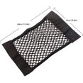 thumbnail image 5 of Walbest Universal Cargo Netting, Car Trunk Elastic Mesh Organizer, Adjustable Storage Nylon Net, Wall Sticker Add on Pouch Bag, Car Accessories Interior Organizer with Adhesive Tape 15.7 x 9.8 inch, 5 of 7