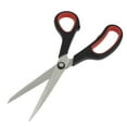 thumbnail image 1 of Unique Bargains Black Red Plastic Handle Stainless Steel Blade Scissors Shears Oqwku, 1 of 1