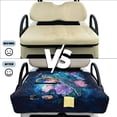 thumbnail image 5 of FKELYI Golf Cart Seat Cover Universal Fit Foldable Golf Cushion Seat Towel Blanket with Pockets, Quilted Padding, Easy to Transport & Clean, Starry Flower Turtle Butterfly Print, 5 of 7