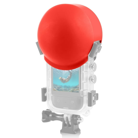 For Insta360 X3 / X4 / X5 PULUZ Invisible Dive Case Lens Guard Silicone Protective Cover